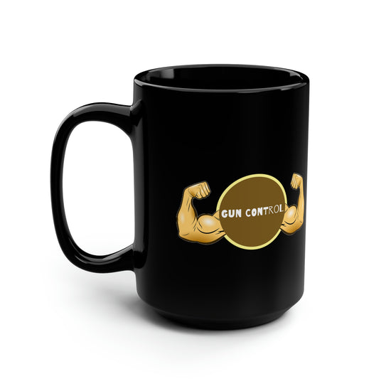 Black Mug, 15oz